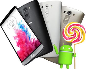 LG G3 станет первым смартфоном компании с Android 5.0 Lollipop